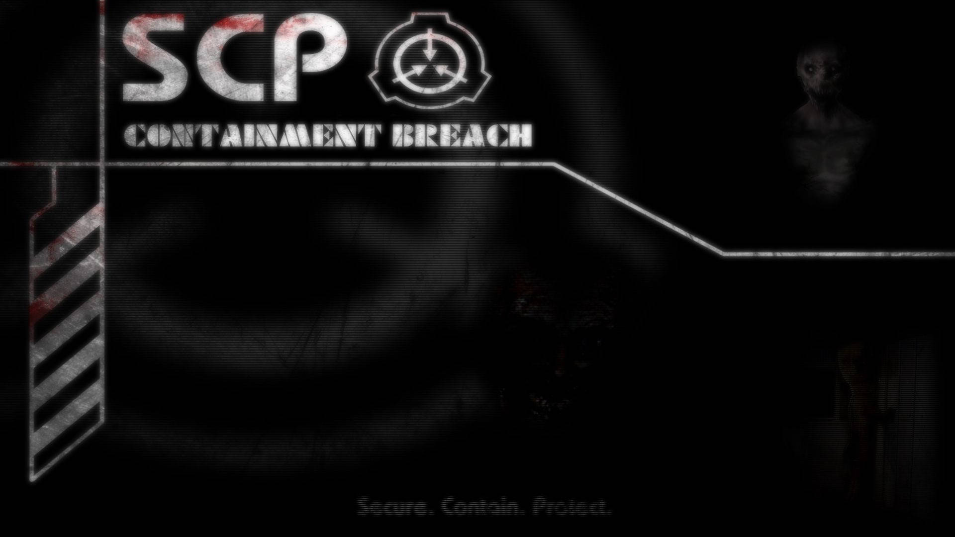 Poster Of Scp With Monster Background