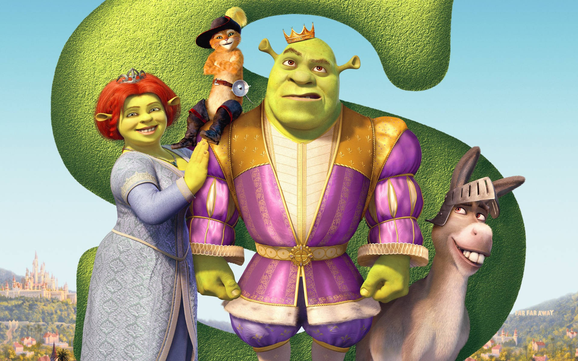 Poster Of Shrek 2 Green S