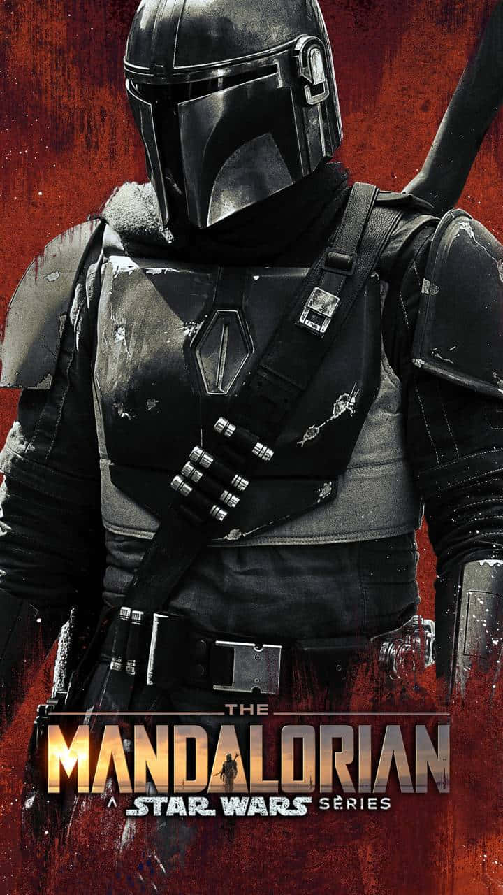 Poster Of The Mandalorian Iphone Background