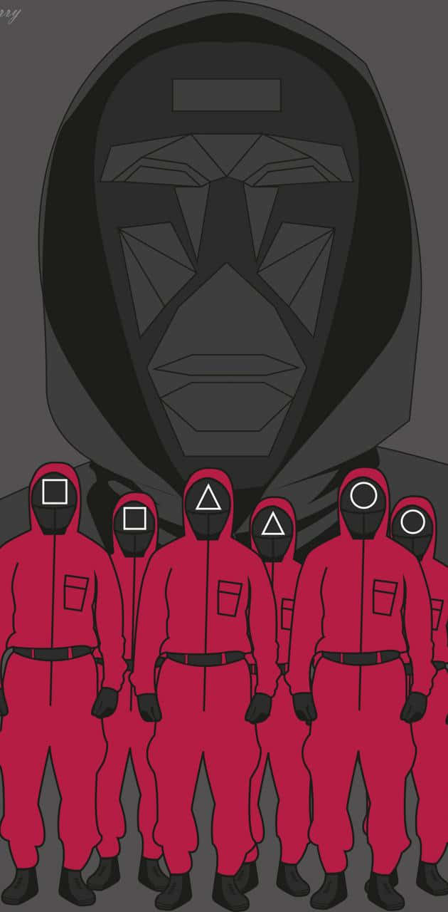 Poster Squid Game Pfp Background