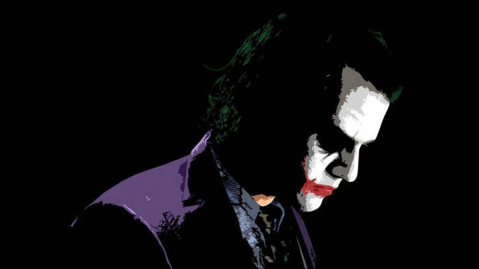 Posterized Heath Ledger Sad Joker