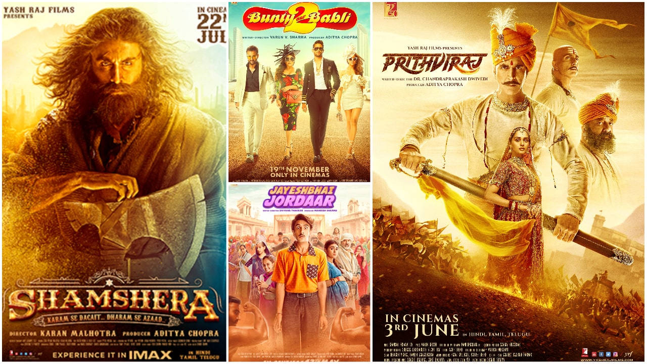 Posters Of Yrf Movies Background