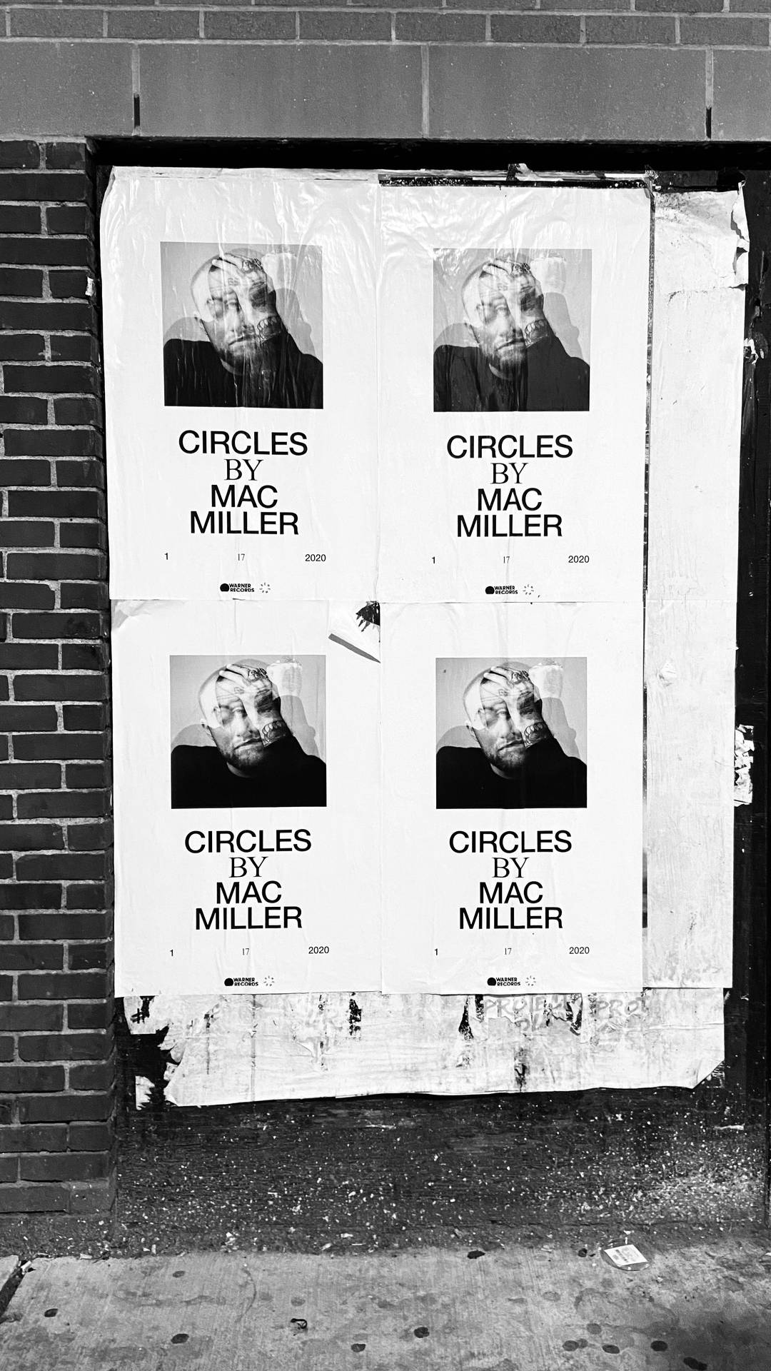 Posters With Circles By Mac Miller Background