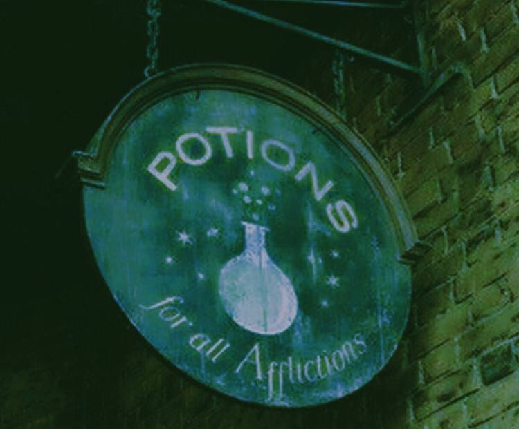 Potions For All Afflictions Hp Aesthetic Background