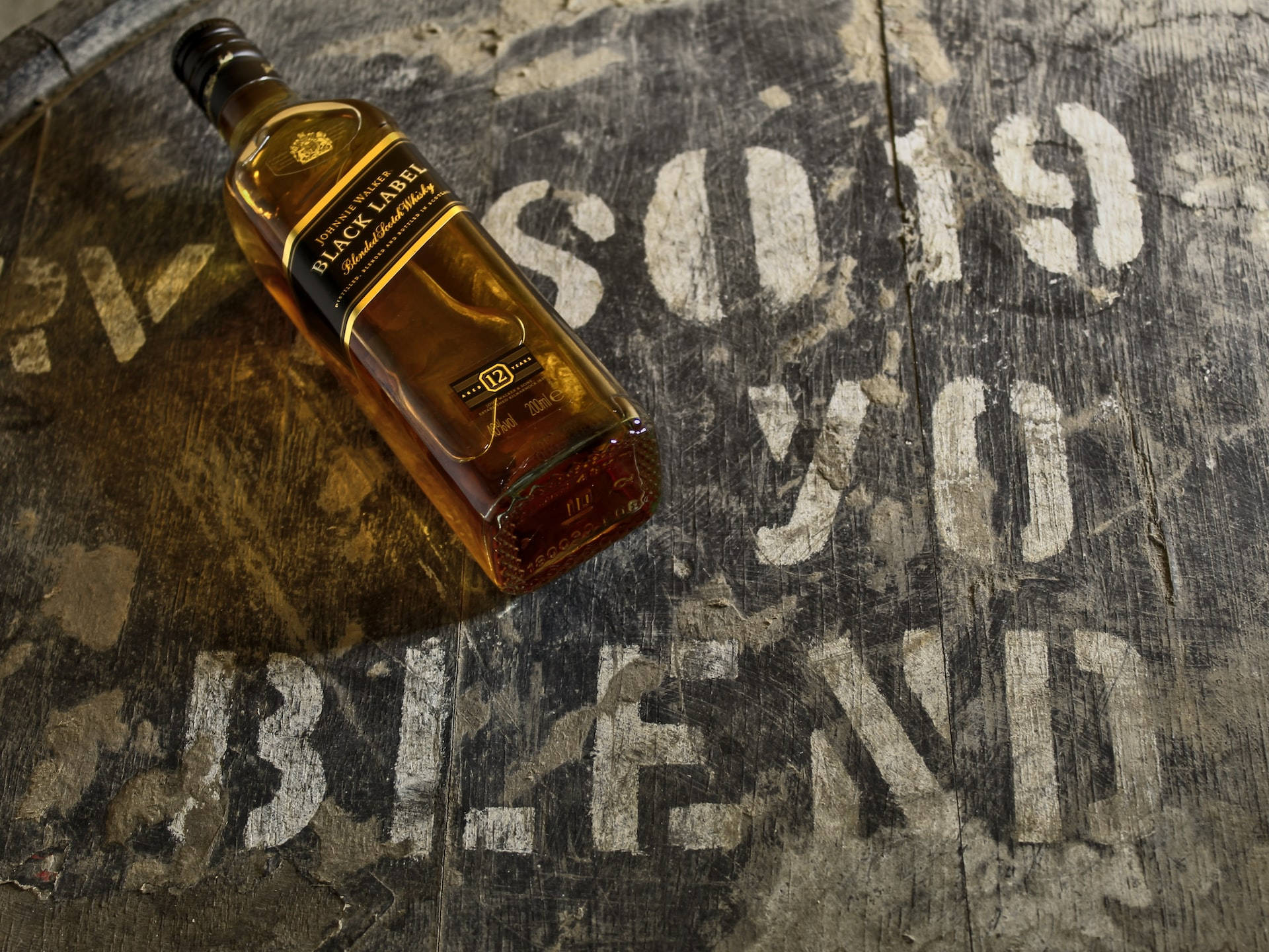 Poured Perfection - Johnnie Walker Black Label Background