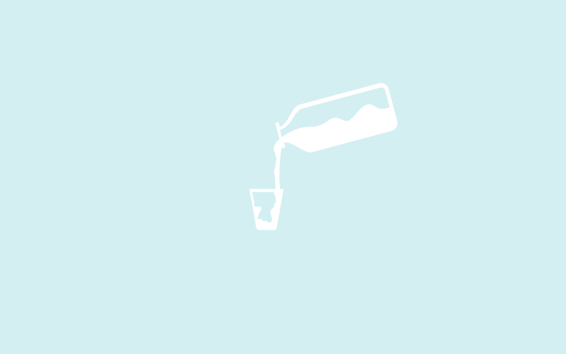 Pouring Milk Minimalist Aesthetic Laptop Background