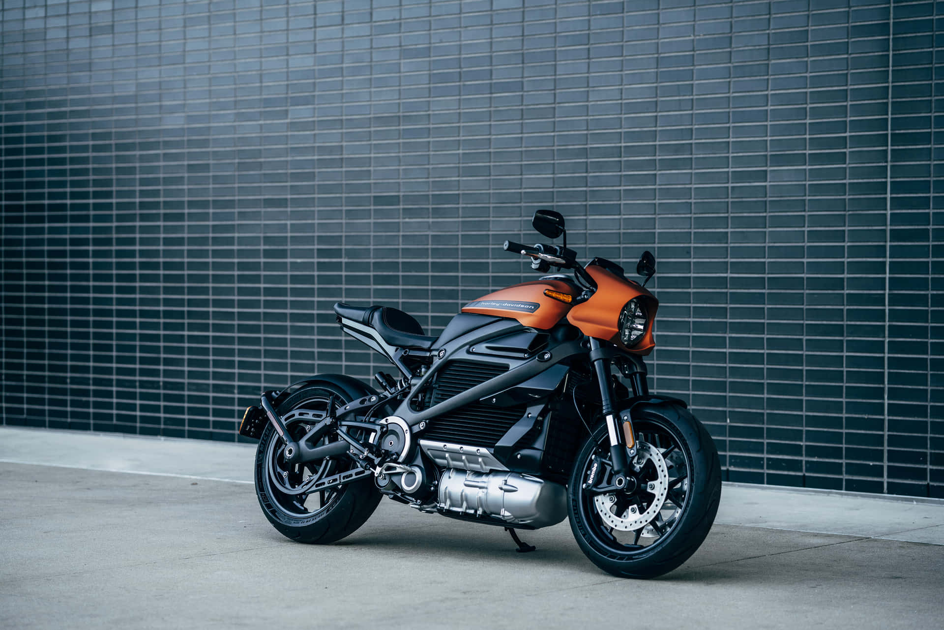 Power And Performance In One Ride: The Hd Motorcycle Background