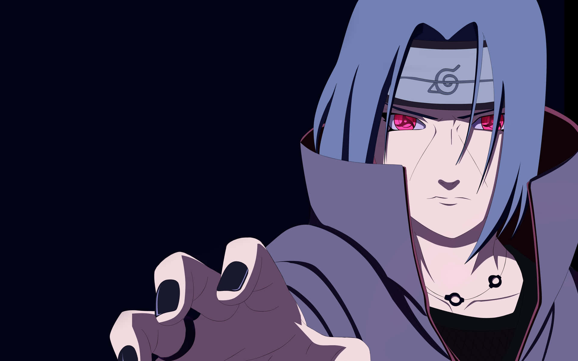 Power Of The Itachi Mangekyou Sharingan Background