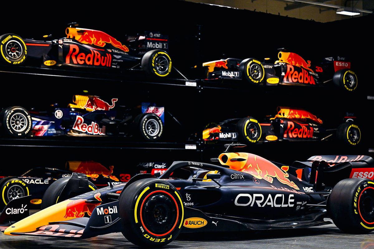 Power On Wheels - Red Bull Racing Cars Collection Background