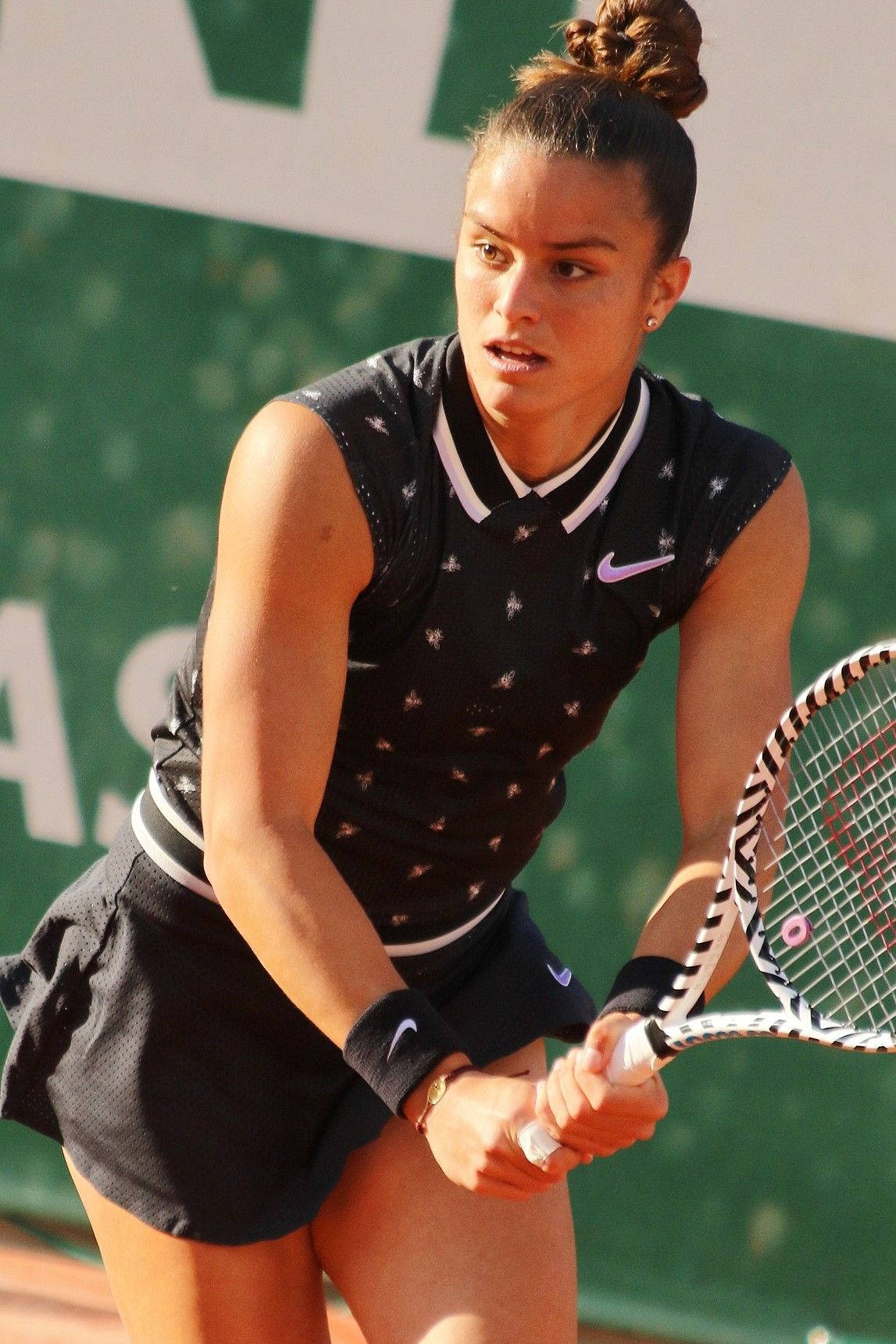 Power Pose - Maria Sakkari On Court Background