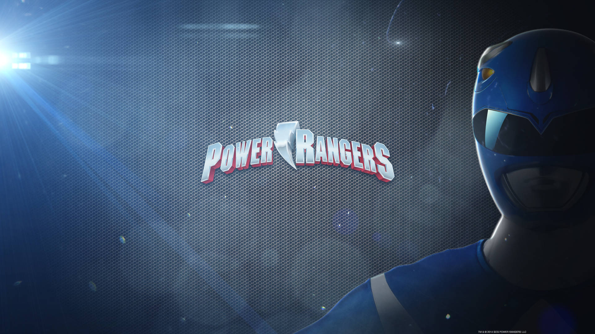 Power Rangers Blue Ranger Poster Background