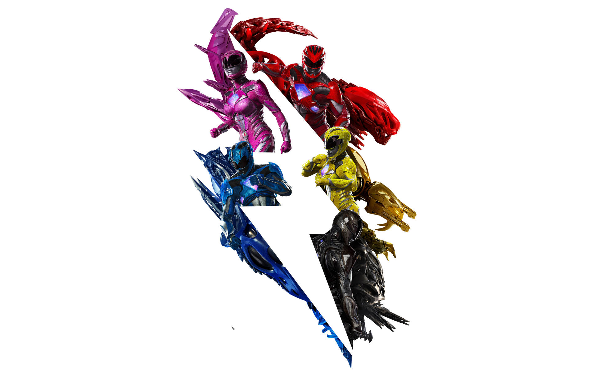 Power Rangers Zords Art Background