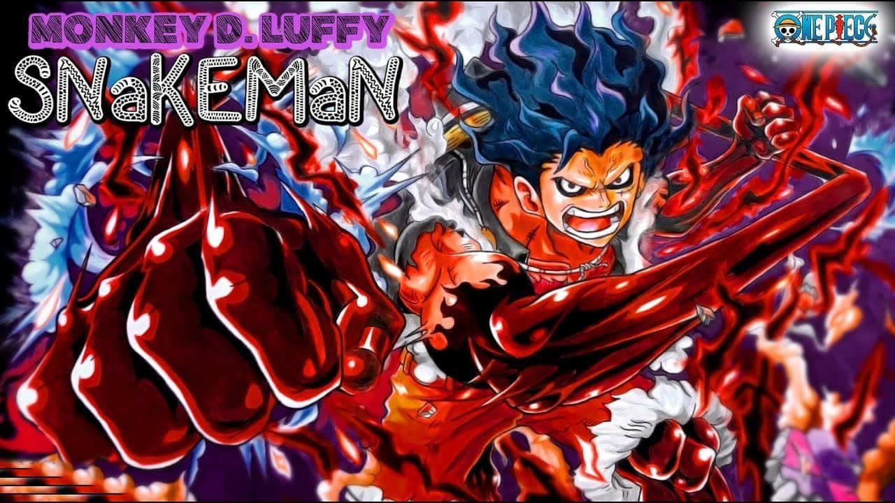 Power-up With Luffy Gear 5 And Be Unstoppable Background