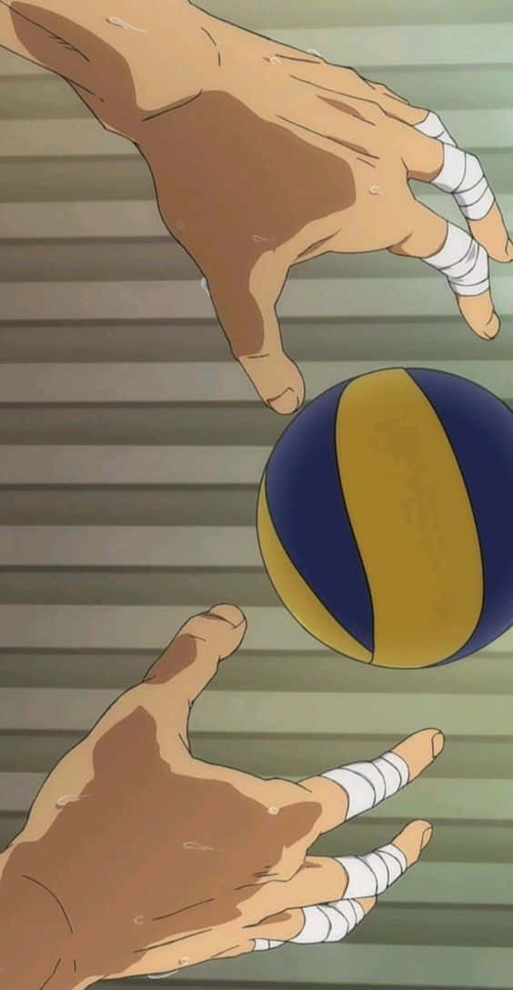 Power Up Your Game With Cute Volleyball. Background