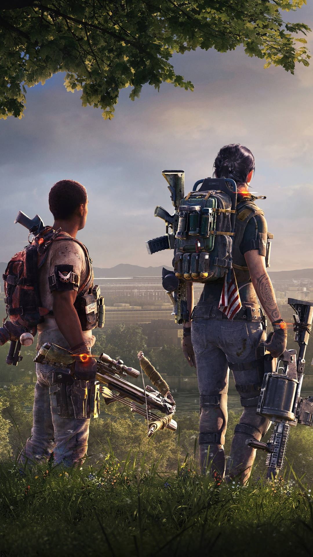 Power Up Your Phone With The Division 2 Background