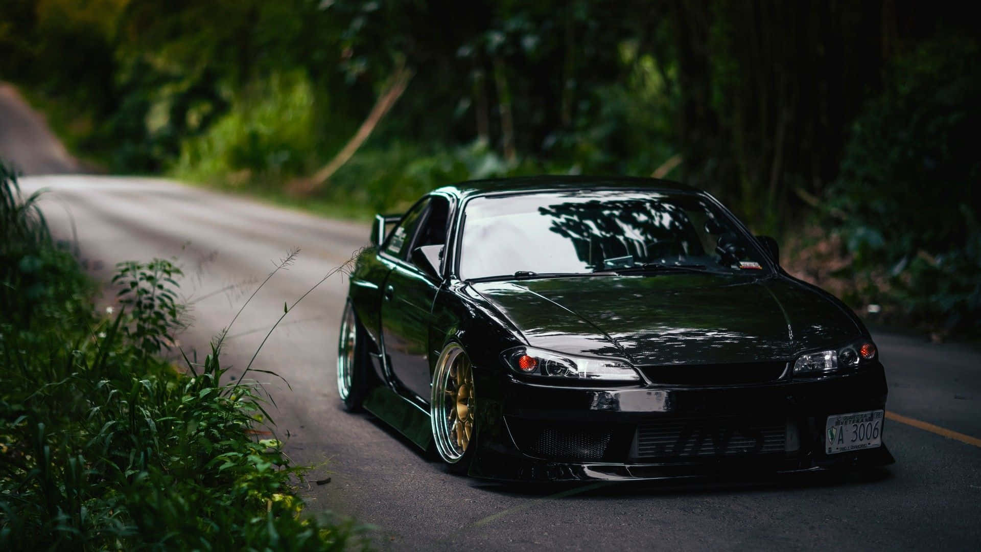 Powerful Aesthetic: The Stunning Nissan Silvia S15 Background