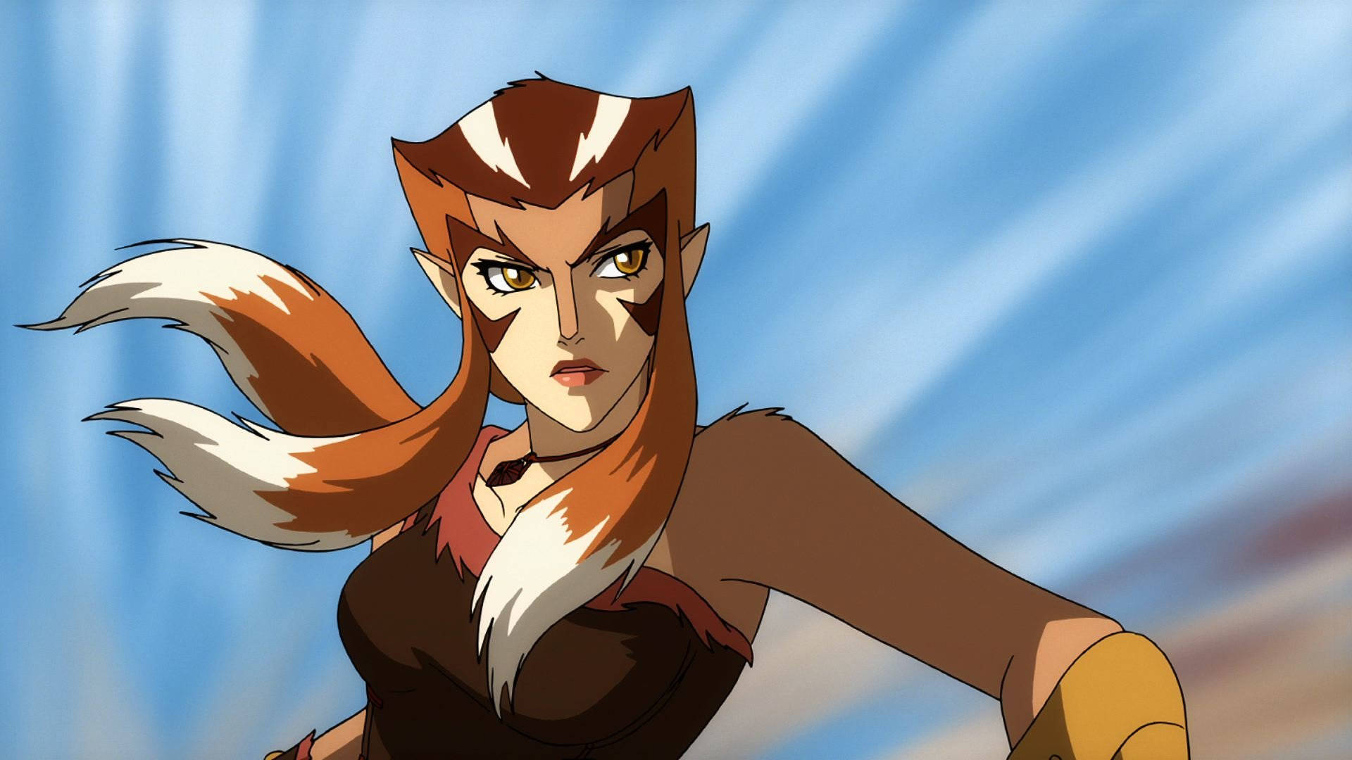 Powerful And Graceful Pumyra Of Thundercats Background