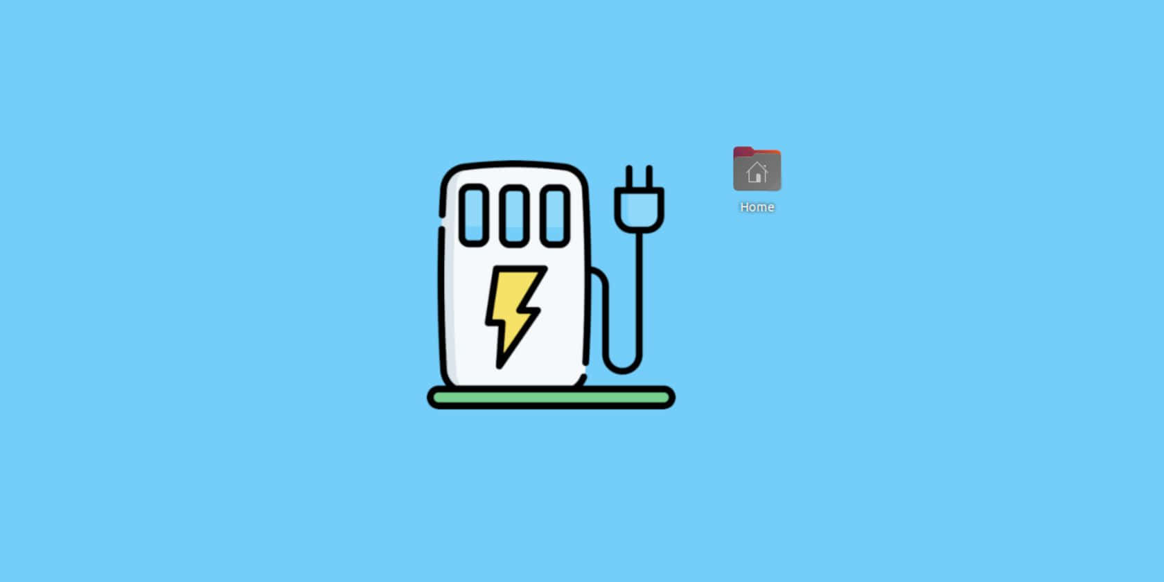 Powerful And Reliable Energy - Unplugged White Battery Illustration Background