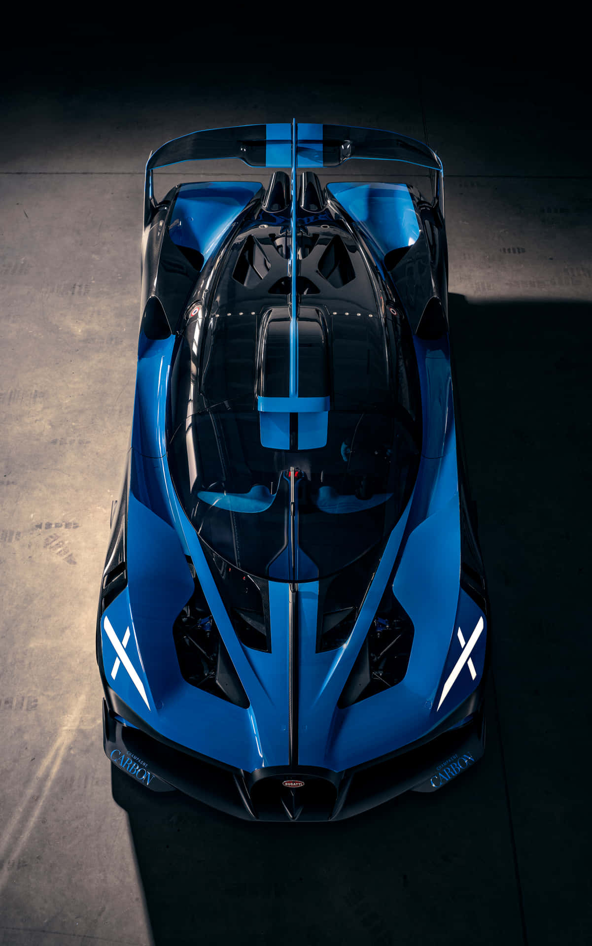 Powerful And Stylish: The Bugatti Phone Background