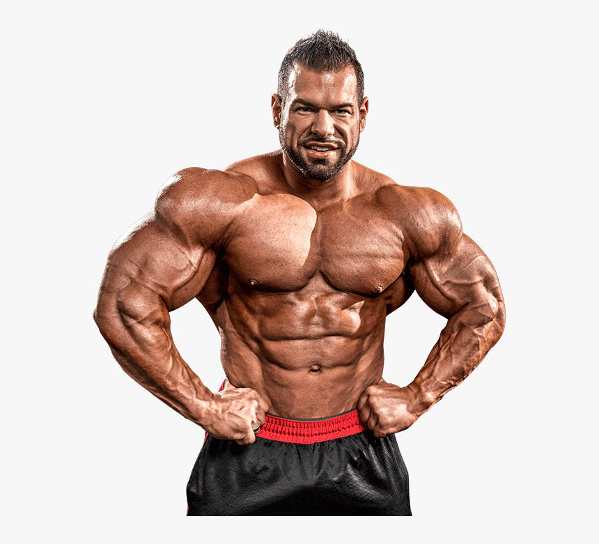 Powerful Bodybuilder Showcasing His Biceps In Hd Resolution