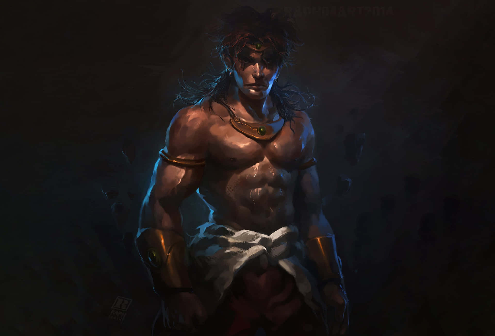 Powerful Broly In 4k Action Background