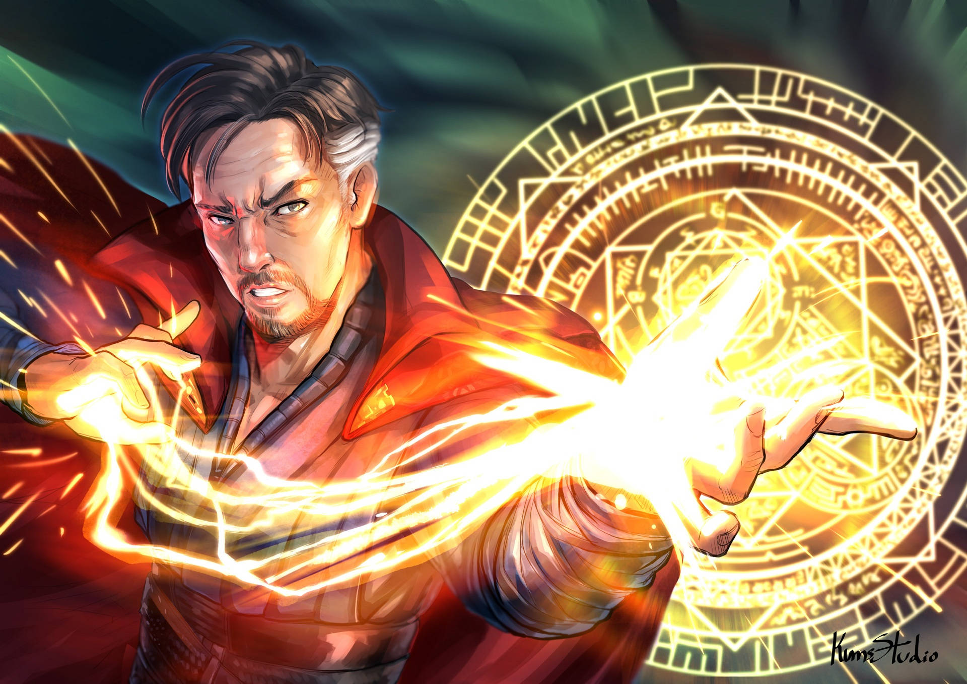 Powerful Doctor Strange Background