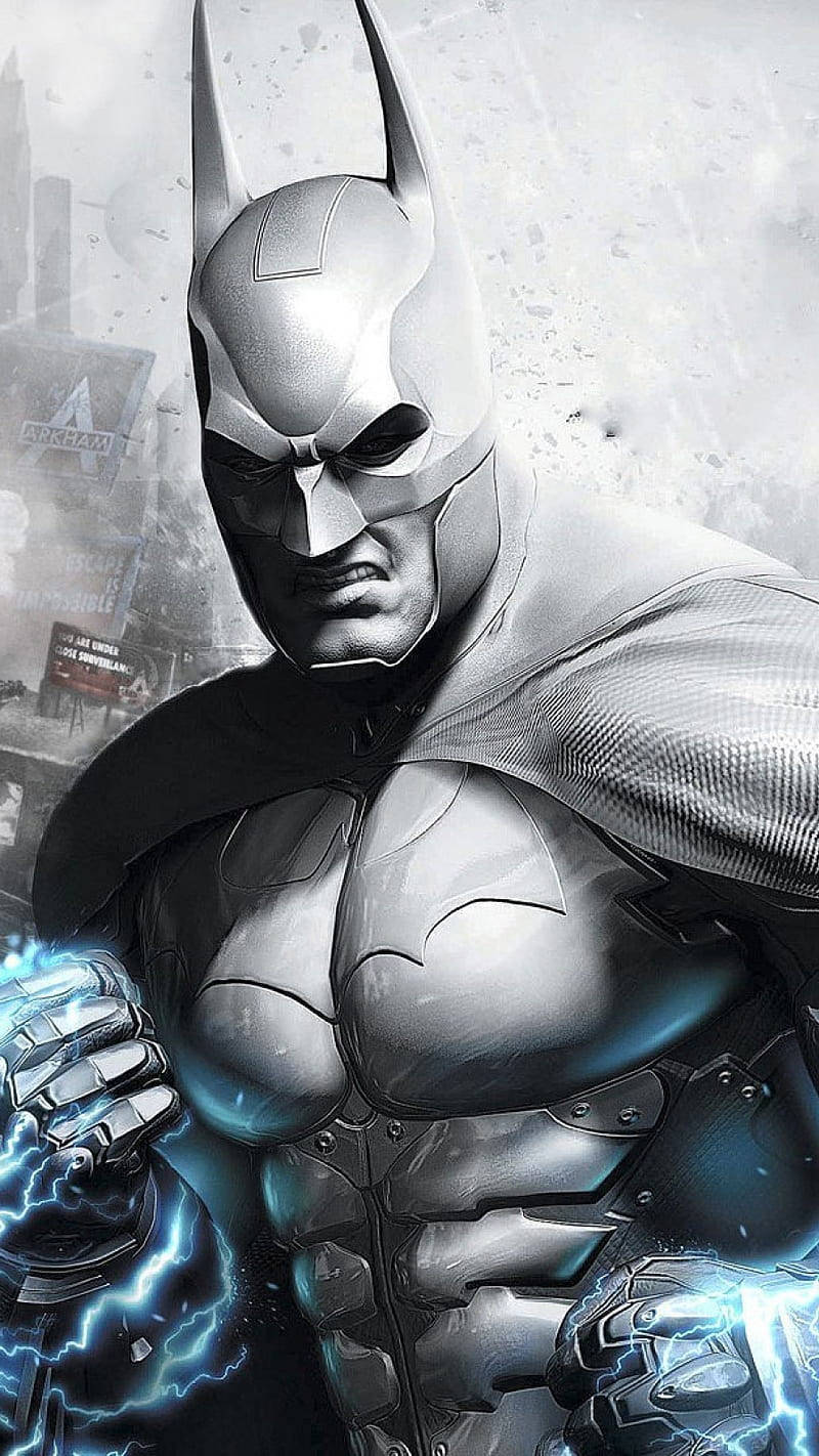 Powerful Fists Batman Arkham Iphone Background
