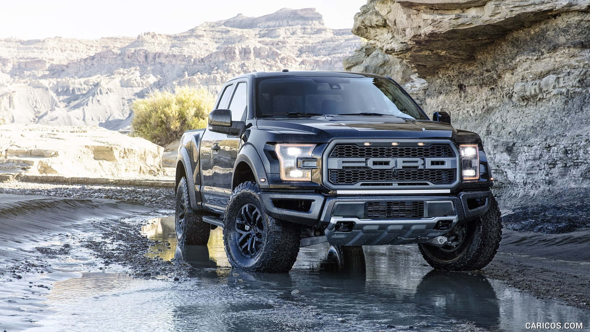Powerful Ford Truck Background