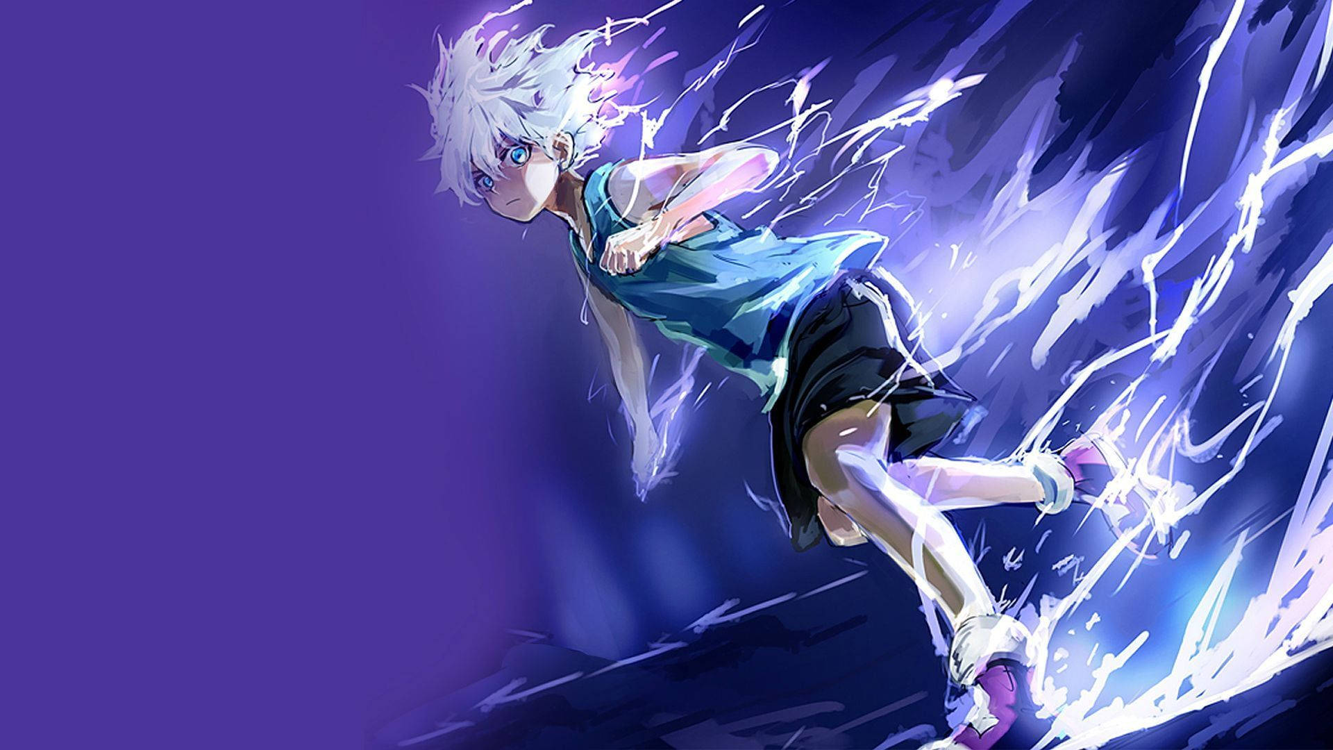 Powerful Hunter X Hunter Killua Pfp Digital Painting