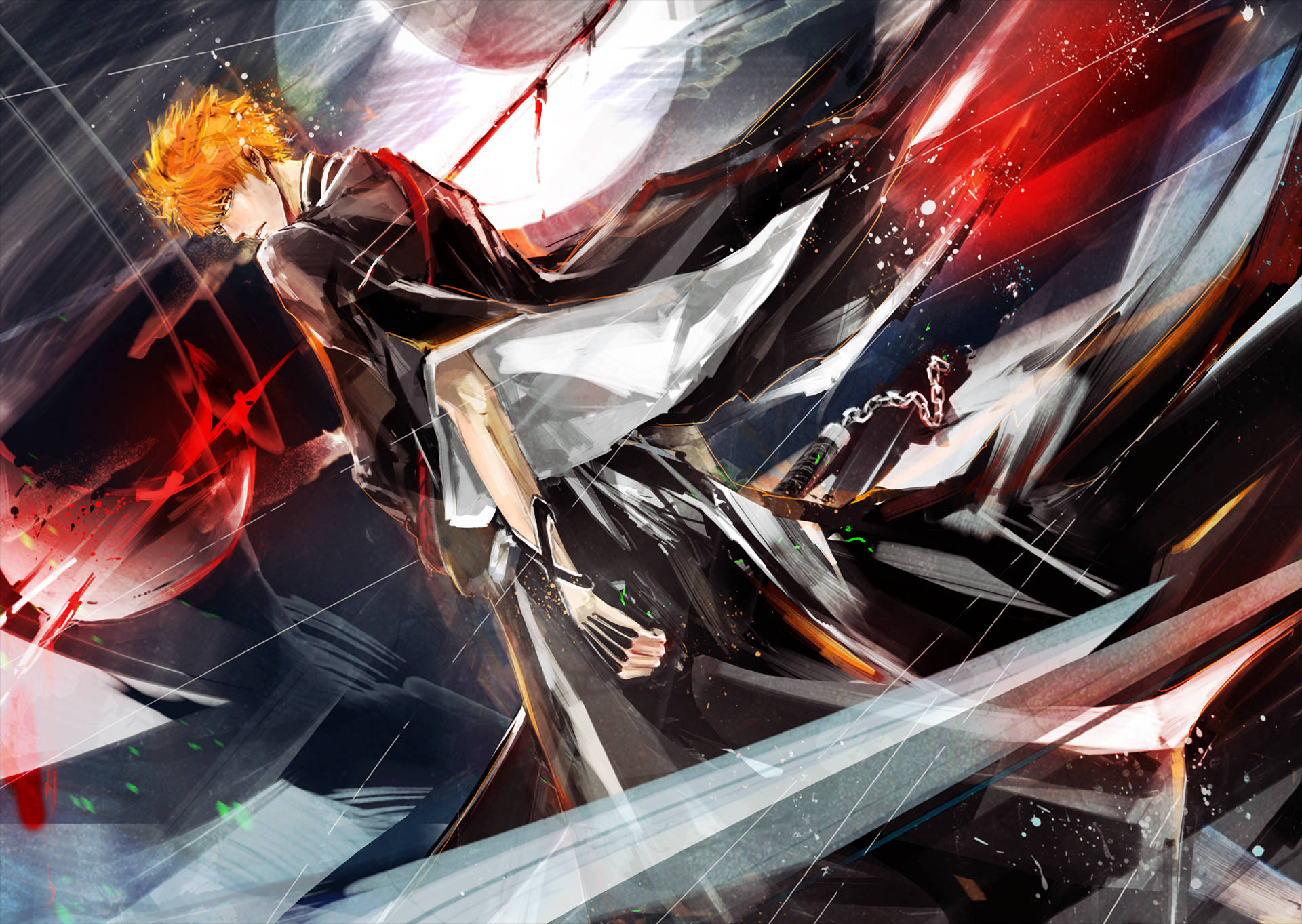 Powerful Ichigo Kurosaki Background