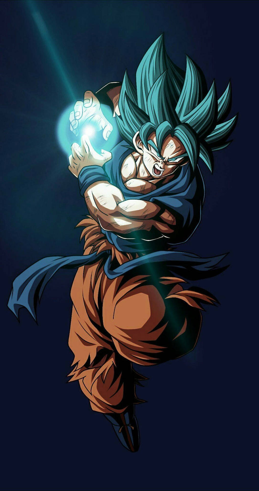 Powerful Kamehameha Super Saiyan Son Goku Iphone