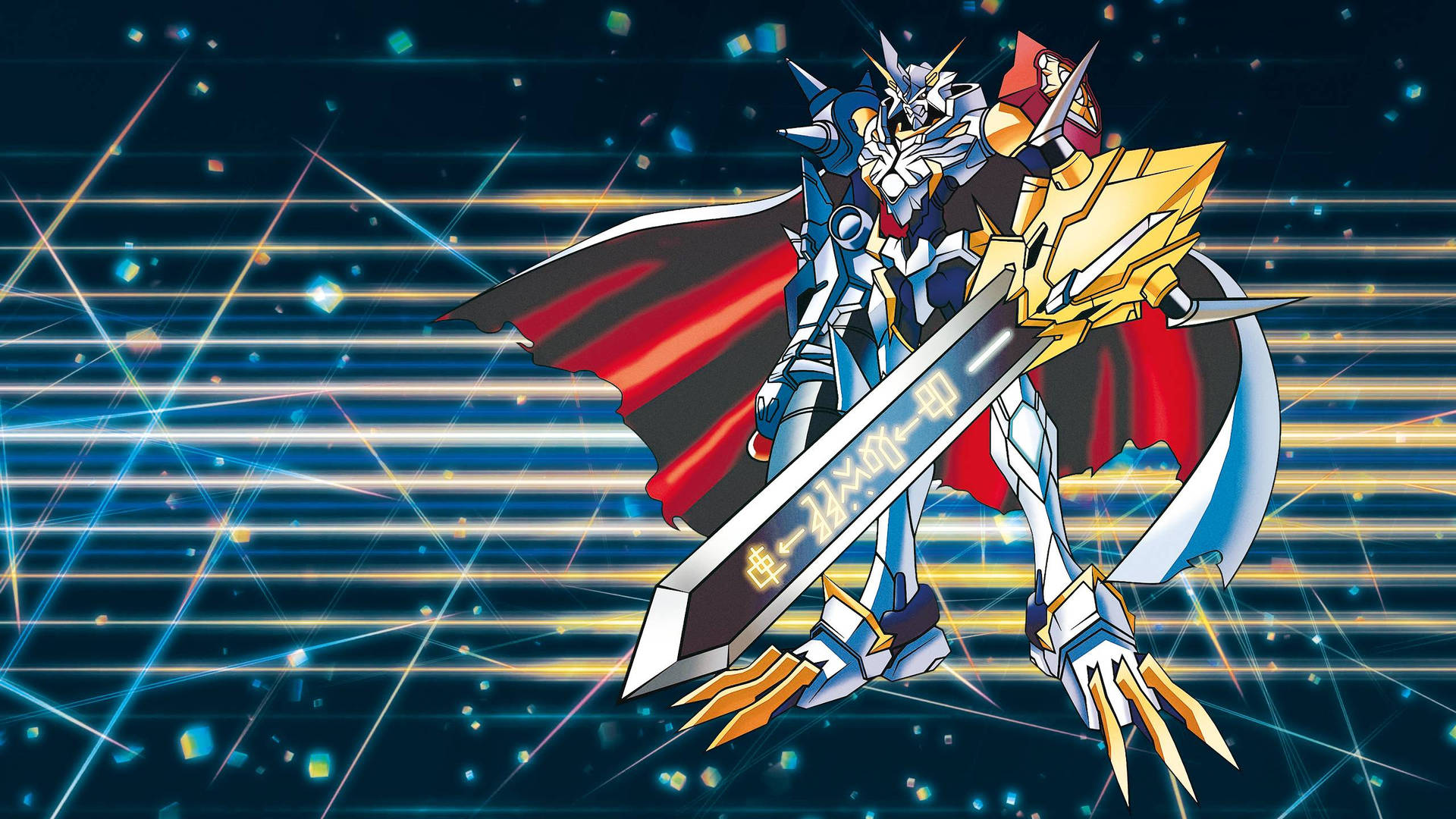 Powerful Omnimonx In Digimon Hd Background