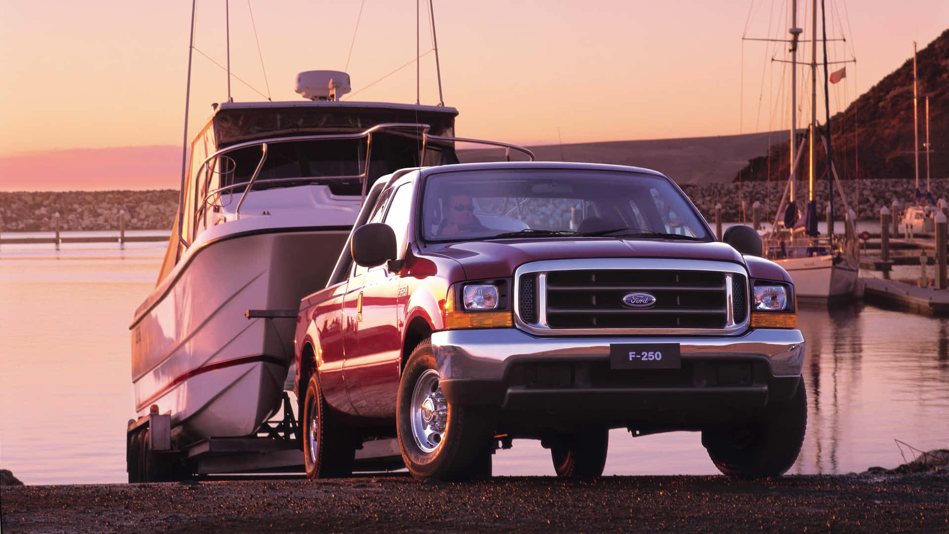 Powerful Performance - The Majestic Ford Powerstroke Background