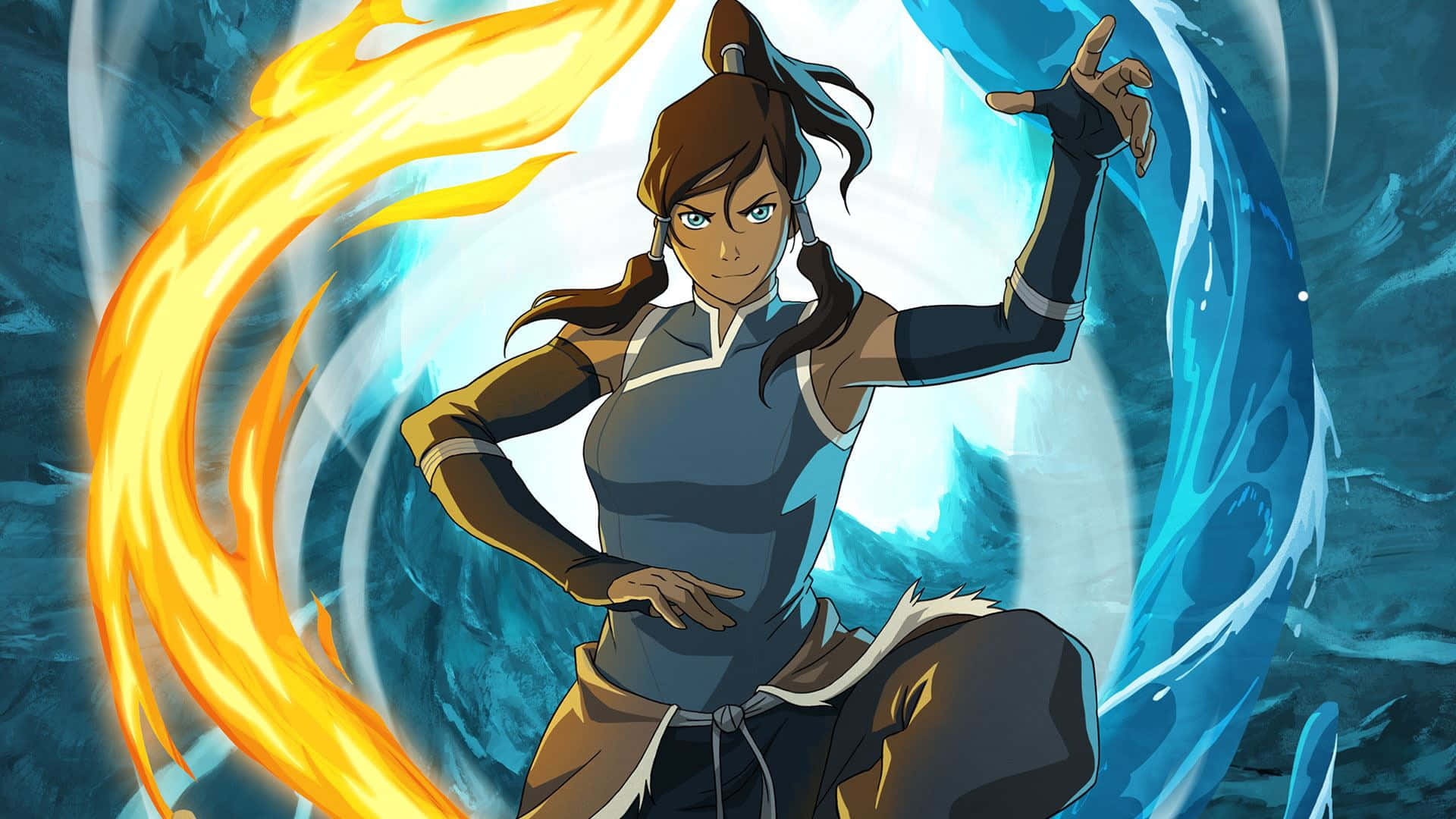 Powerful Protagonist Korra - Legend Of Korra Background