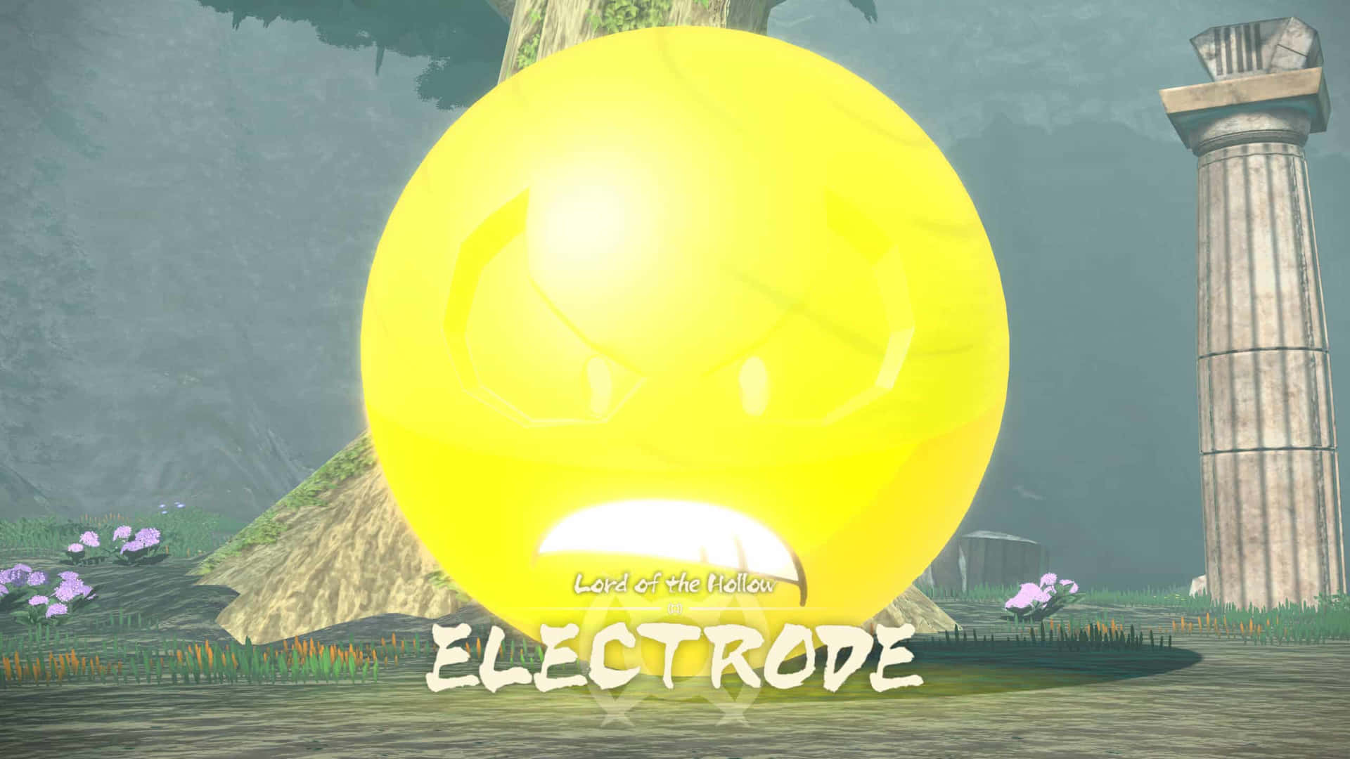 Powerful Rosy Electrode - A Symbol Of Energy Background
