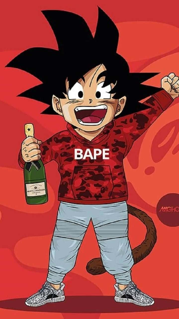 “powerful Supreme Vegeta Rises Higher Than Ever Before.” Background