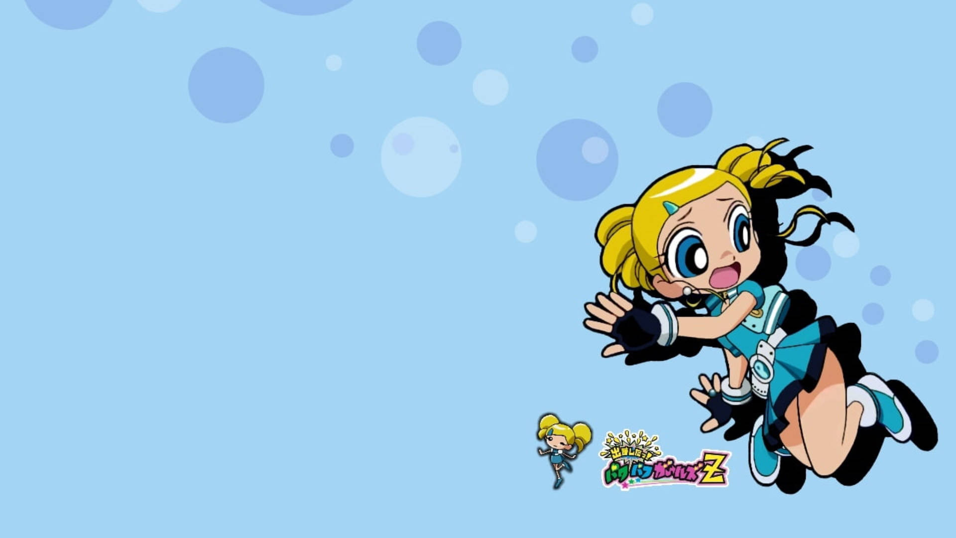 Powerpuff Girls Genz Bubbles Background