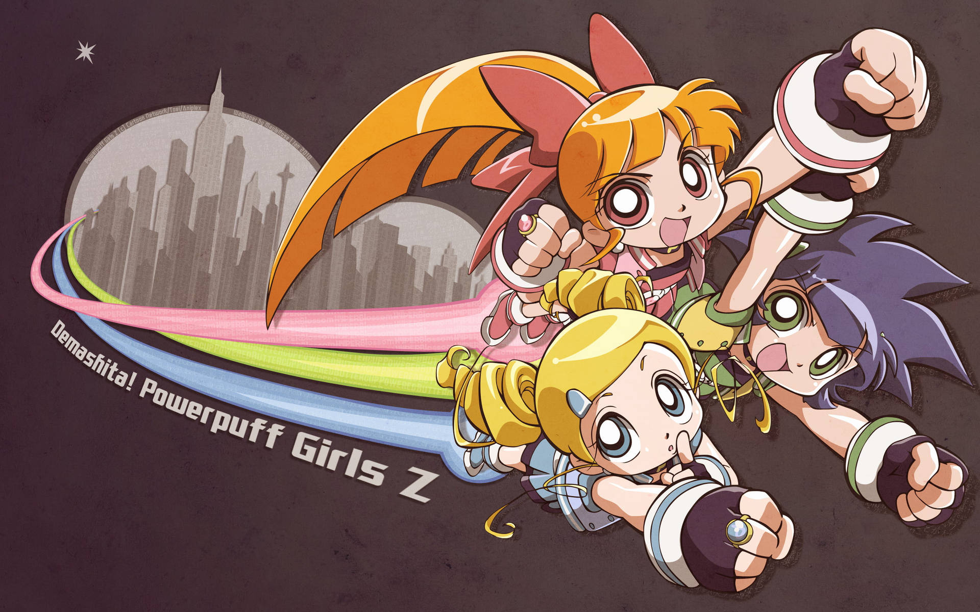 Powerpuff Girls Z Background