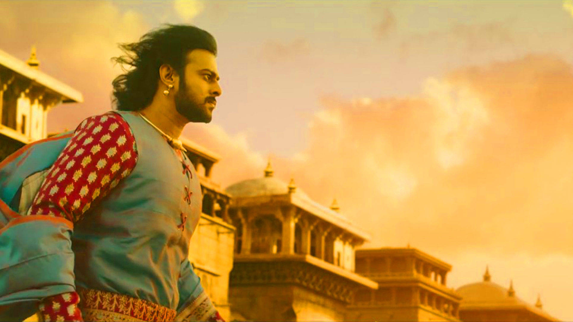 Prabhas Hd Baahubali Film Still Background