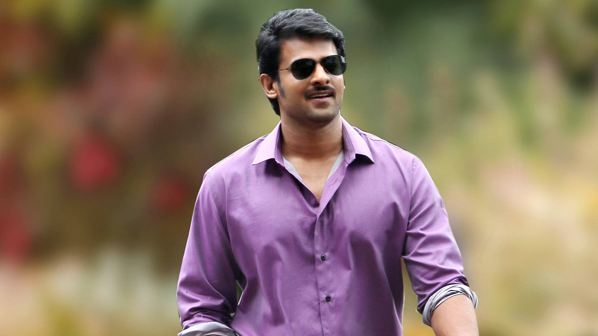 Prabhas Hd Purple Shirt Background