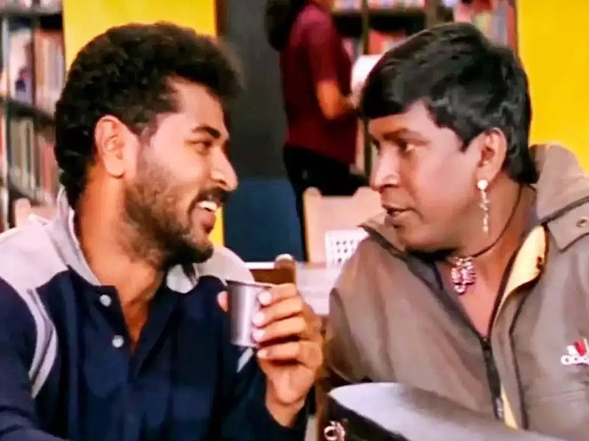 Prabhu Deva And Vadivelu In Library Background