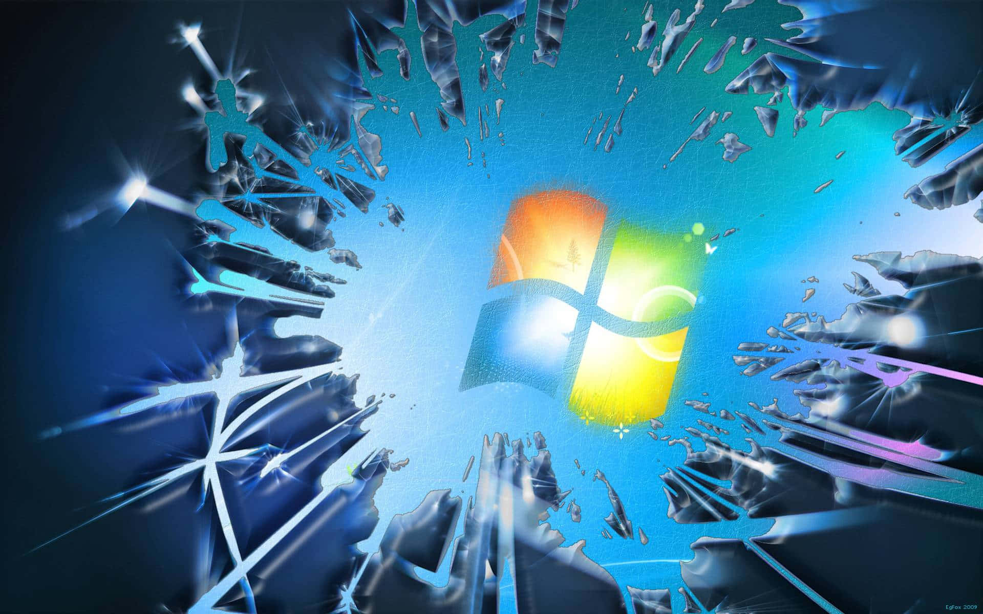 Practical Microsoft Windows Logo Background