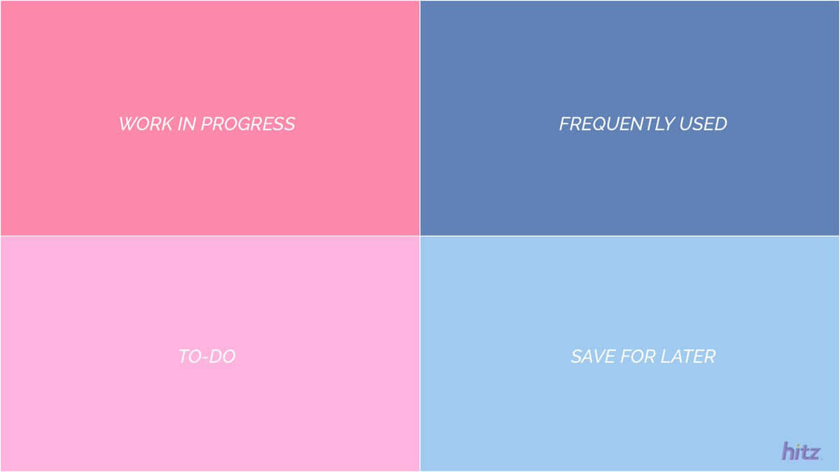 Practical Project Status Labels Background