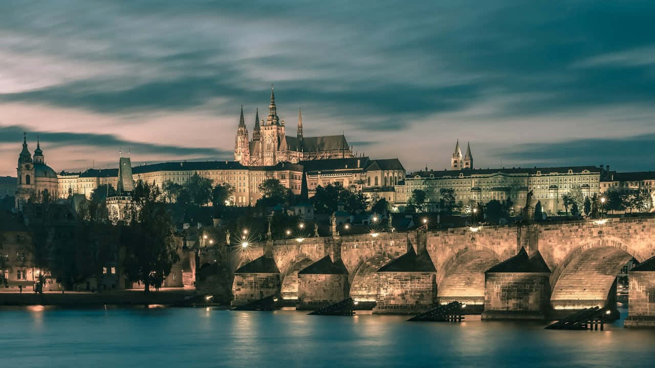 Prague Castle Vintage Hd