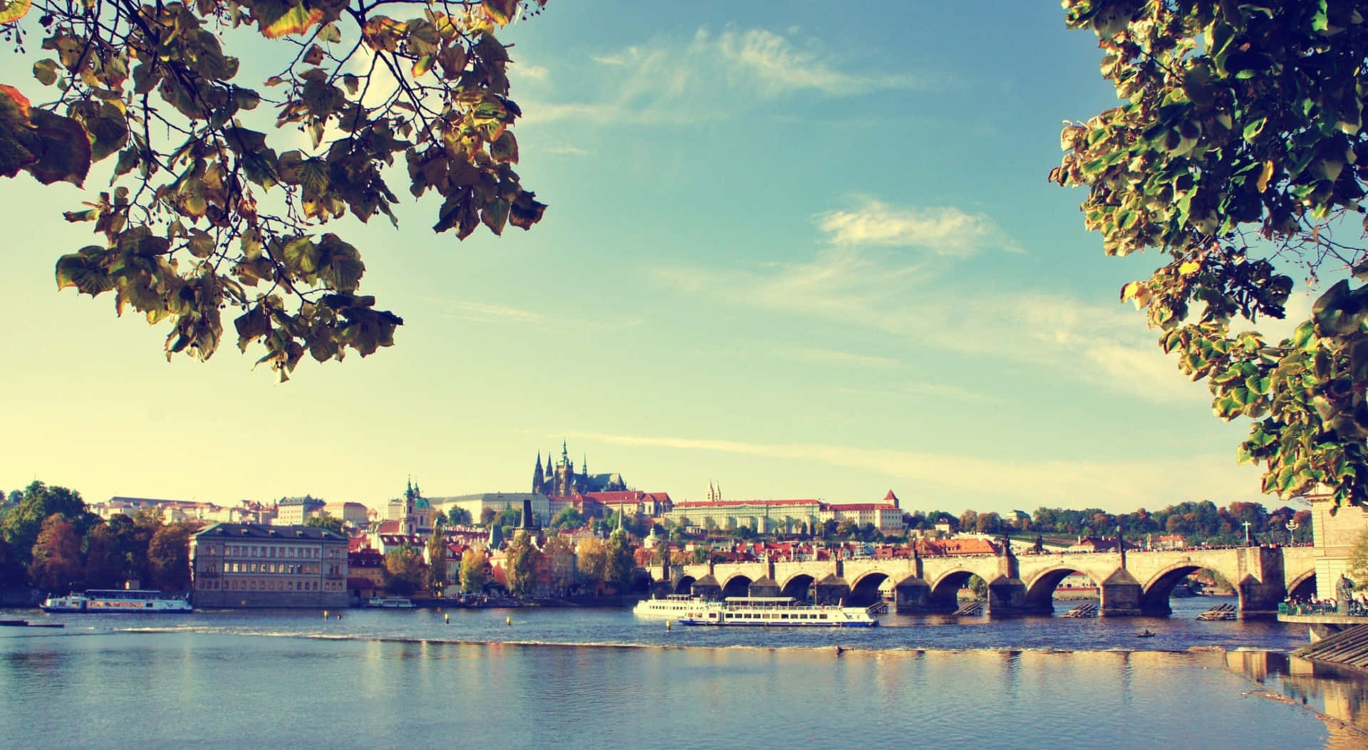 Prague Castle Vintage