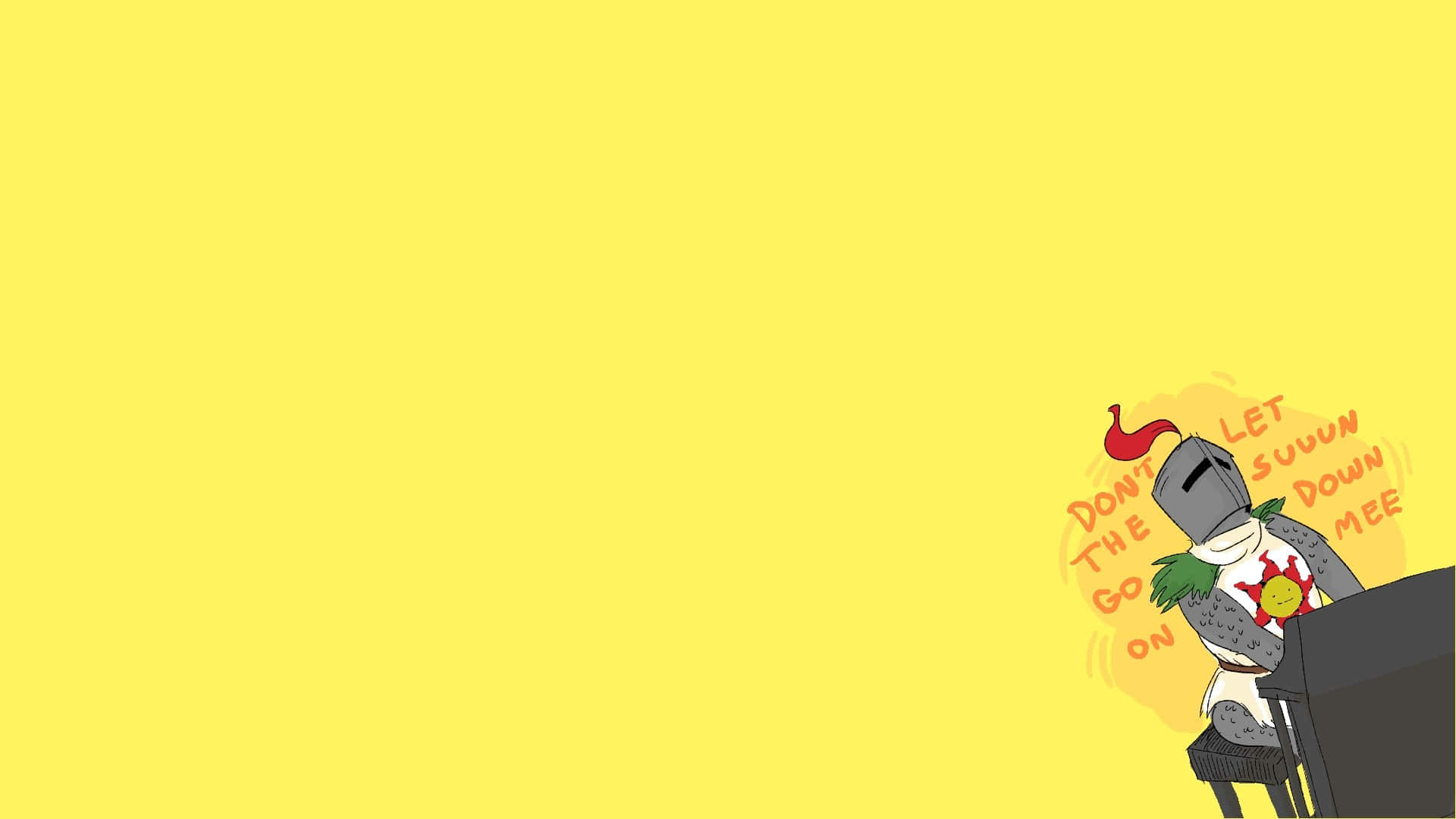 Praise The Sun With Solaire From Dark Souls Background