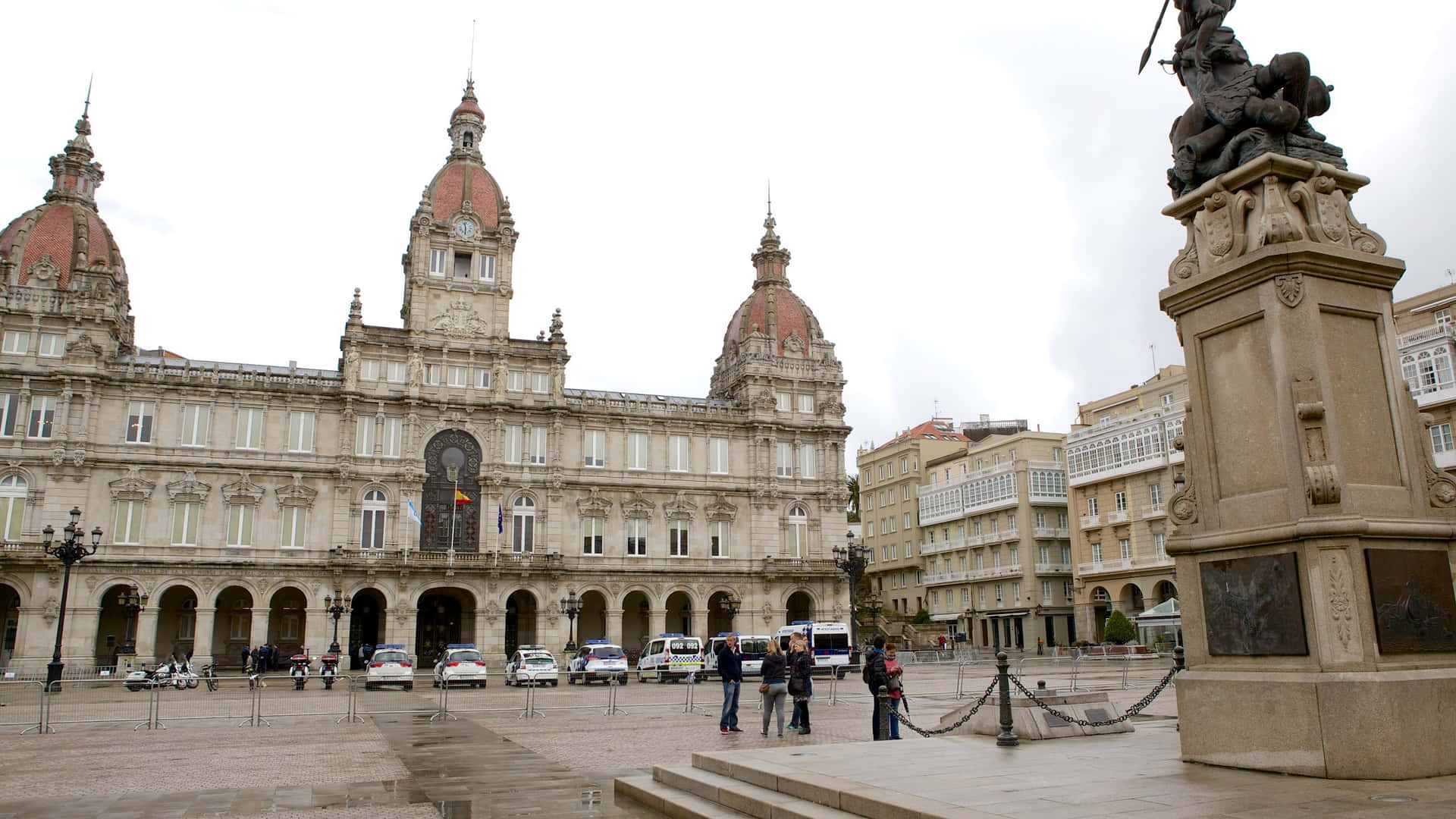 Praza De Maria Pita Corunna