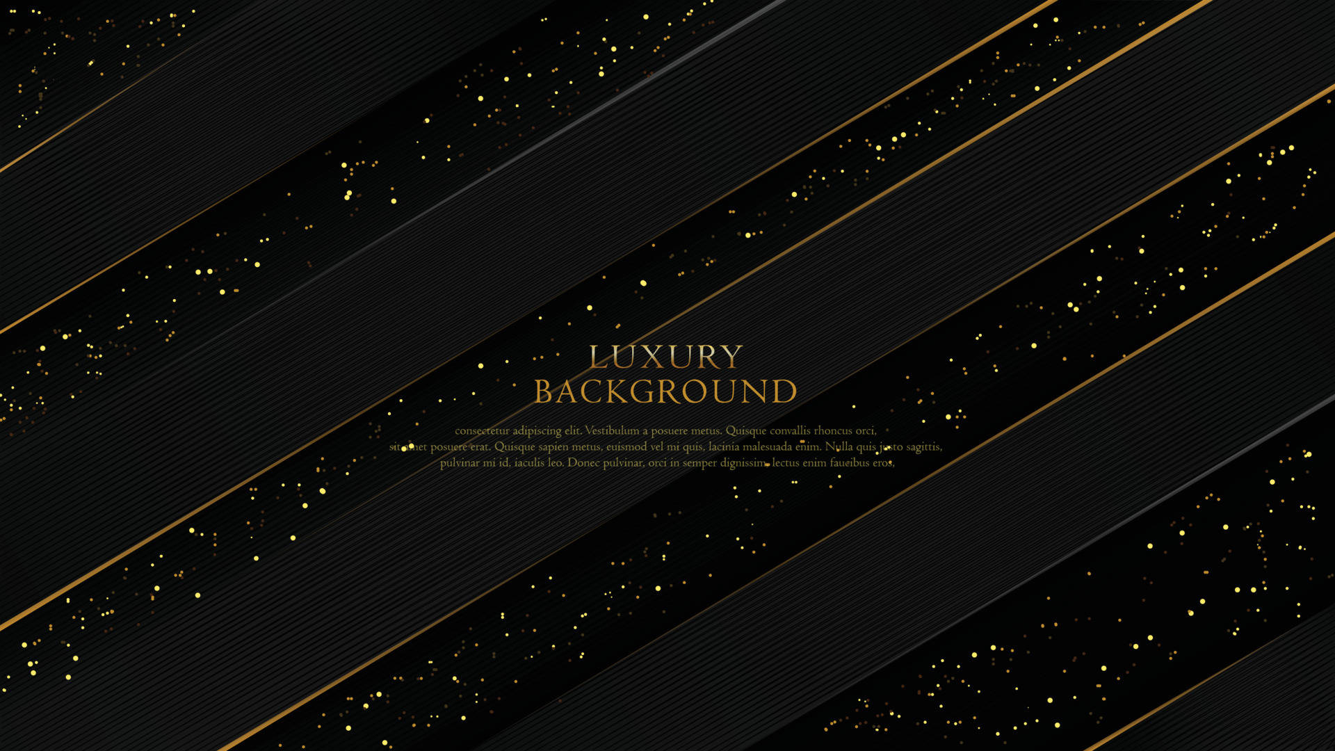 Precious And Luxurious Black Background Background