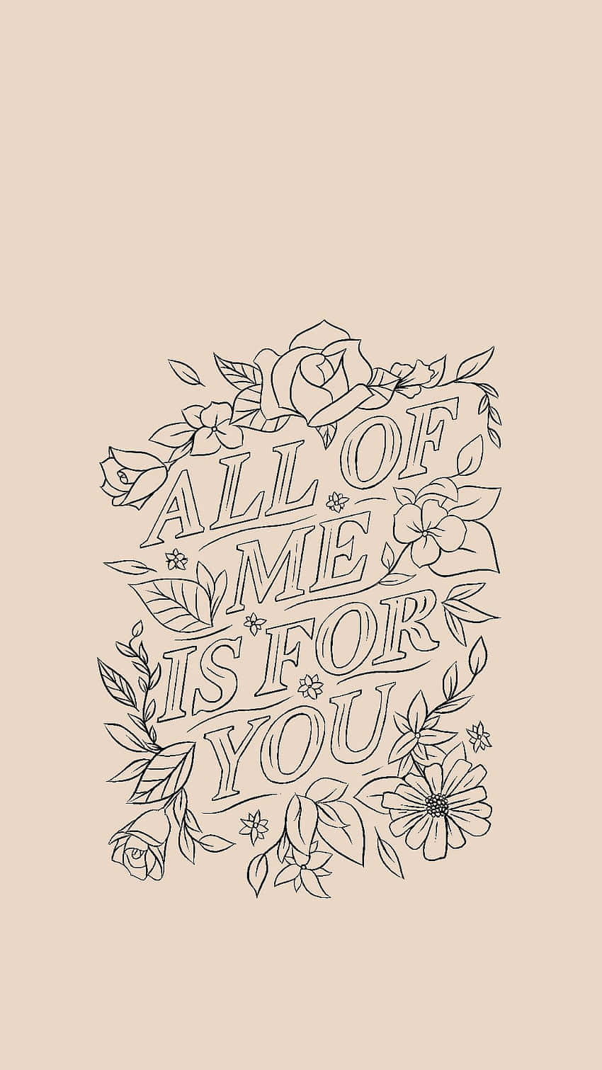 Preemptive Quotes In Floral Design Background
