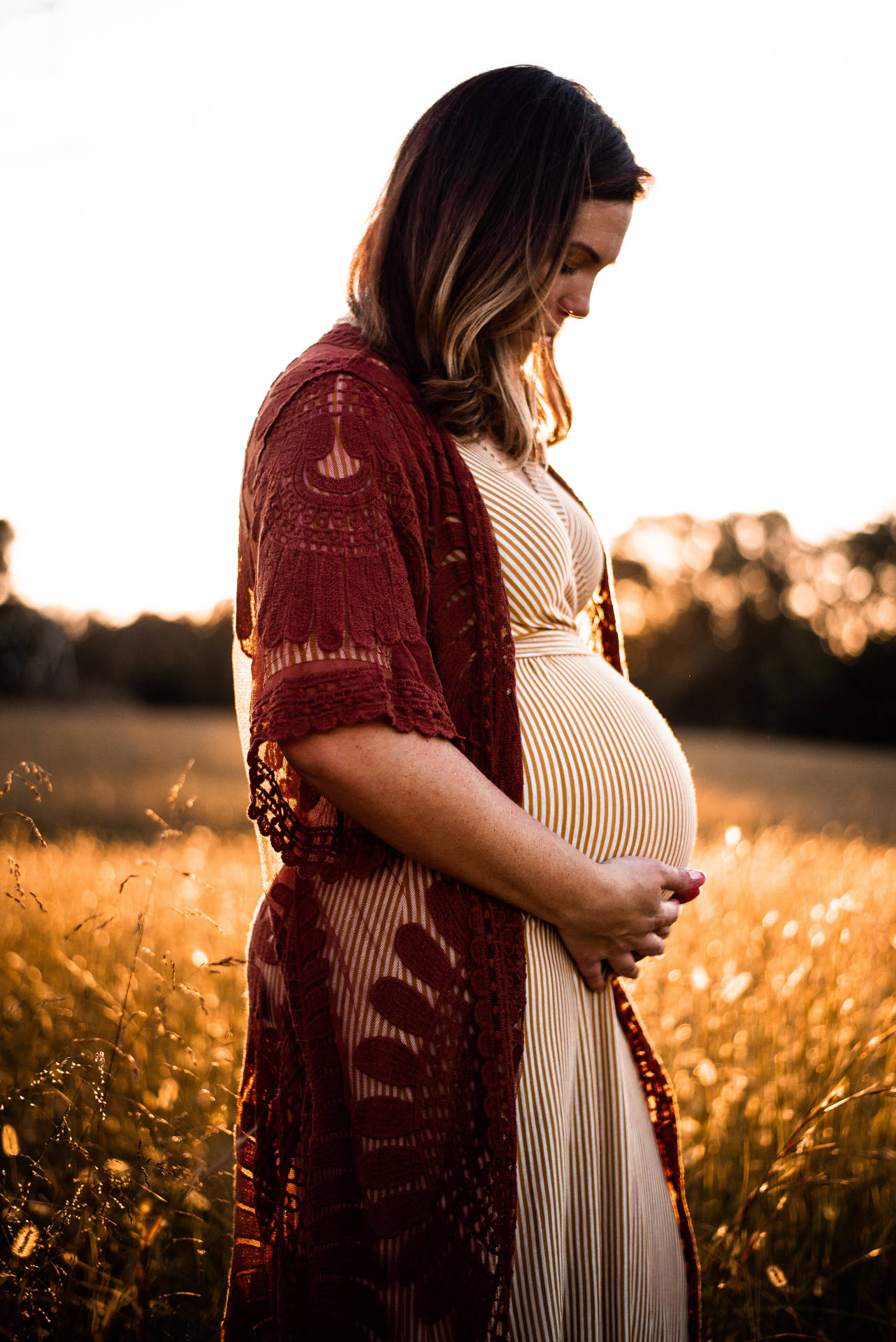 Pregnant Dreamy Photoshoot Background